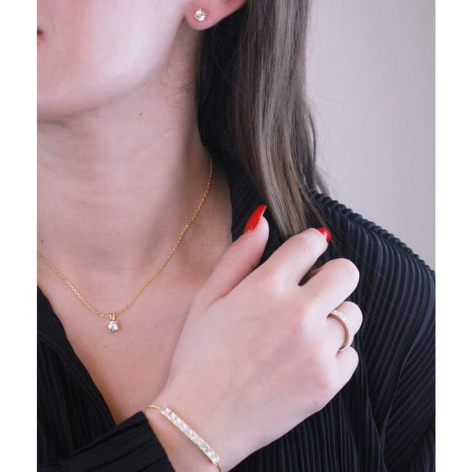 Crystal Mia Sets - Goud en Kristal
