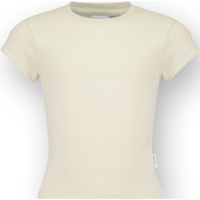T-shirt Icon-Crop rib tee