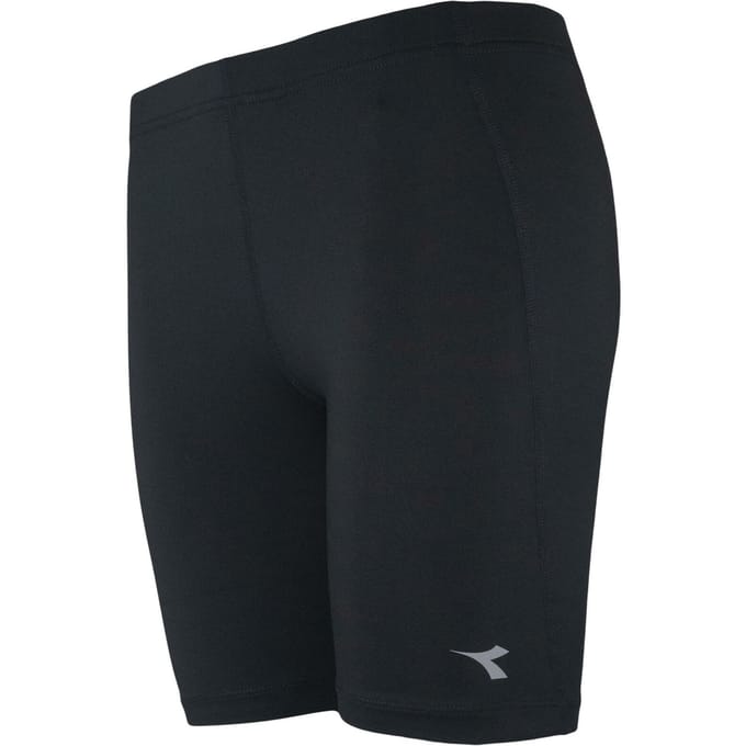 Diadora Compressie Dames Zwart Wielershort
