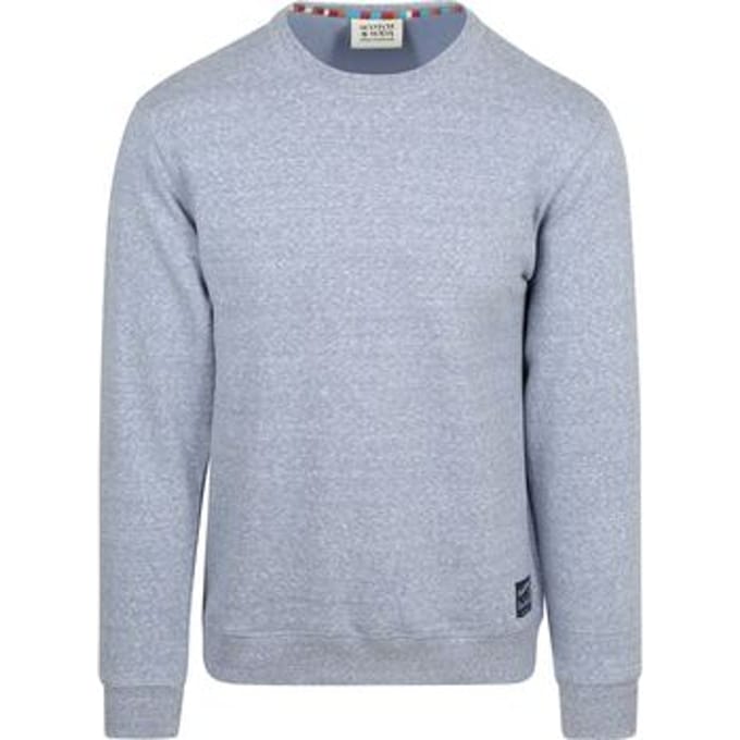 Sweater Scotch &amp; Soda Pullover Blauw Melange