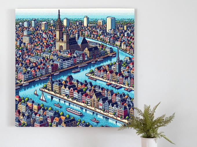 Kunstprint | Wanddecoratie | Canvas | 60 × 60 cm
