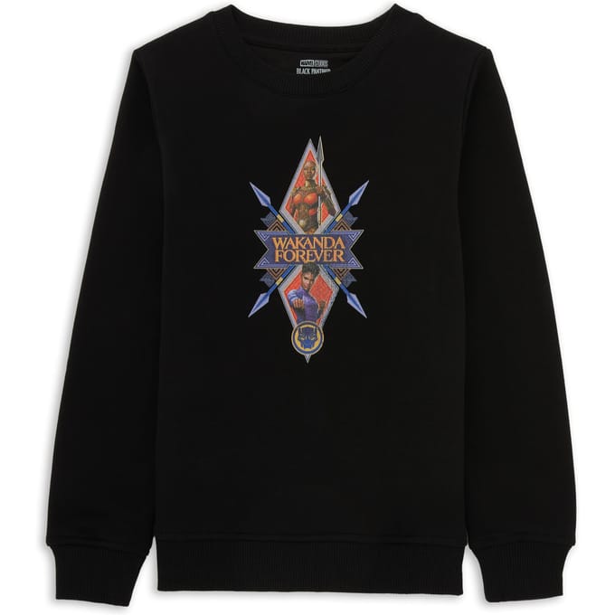 Wakanda Forever Protectors Kids' Sweatshirt - Black - 110/116 (5-6 jaar)