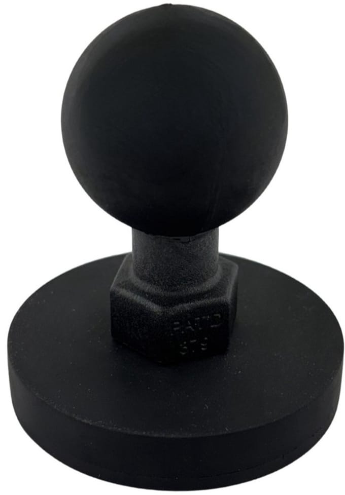 grote schijfmagneet van Ø 64 mm met C-kogel
