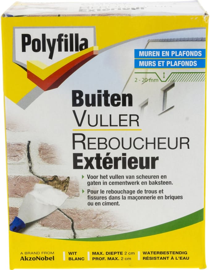 Polyfilla Buitenvuller (Poeder) 1 Kg