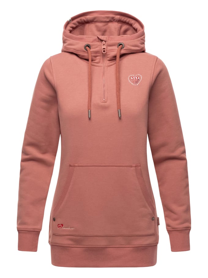 Navahoo dames longsleeve hoodie Zauberelfe – Lang & Comfortabel