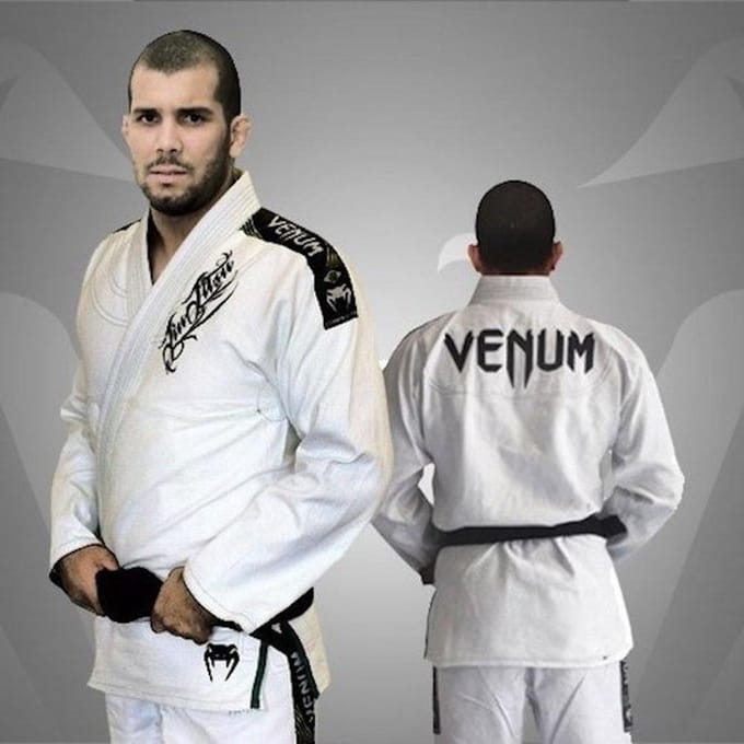 Venum BJJ GI Kimono Competitor Single Weave Wit - A1