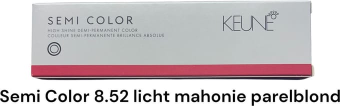 Keune - Semi - Haarverf - 60ml - 8.52