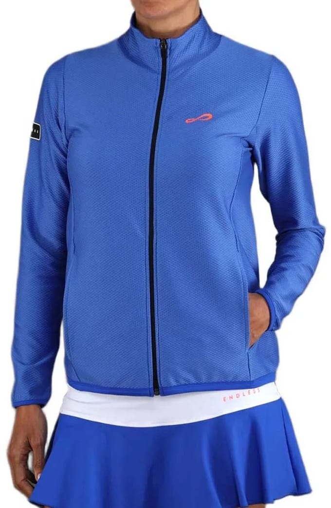 Endless Lithe Jas Blauw M Vrouw