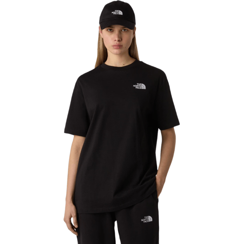 THE NORTH FACE dames T-shirt - TNF - zwart - XS - modelcode: NF0A87NQ