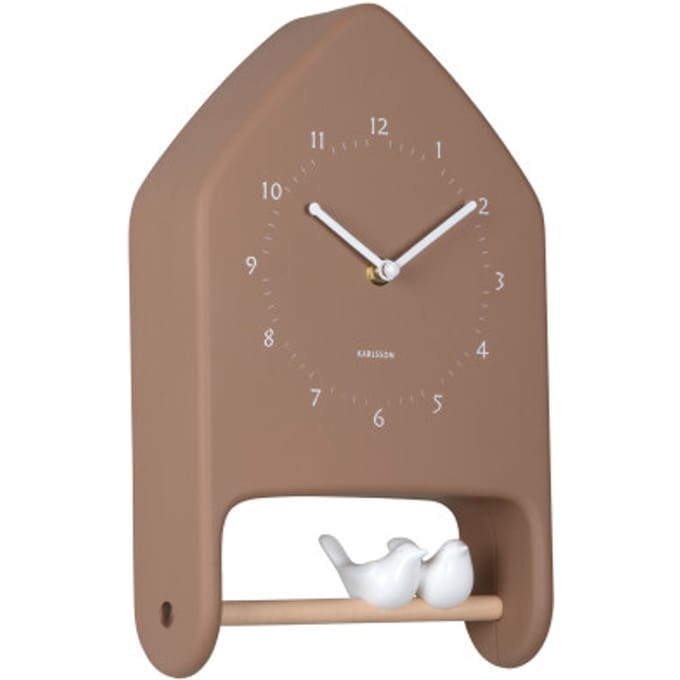 Karlsson wall clock love birds - Øcm