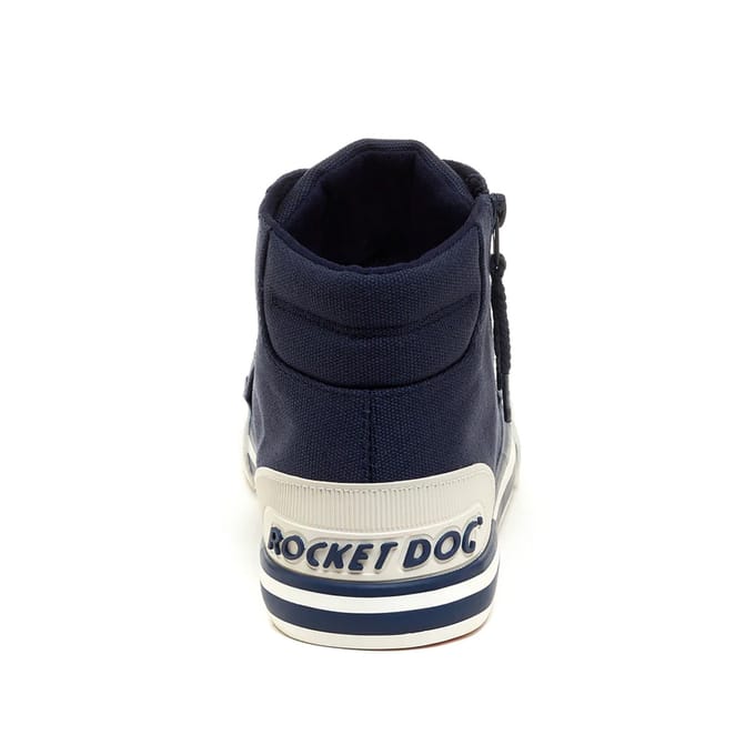 Rocket Dog Dames/dames Jazzin Hi Trainers (Marine)