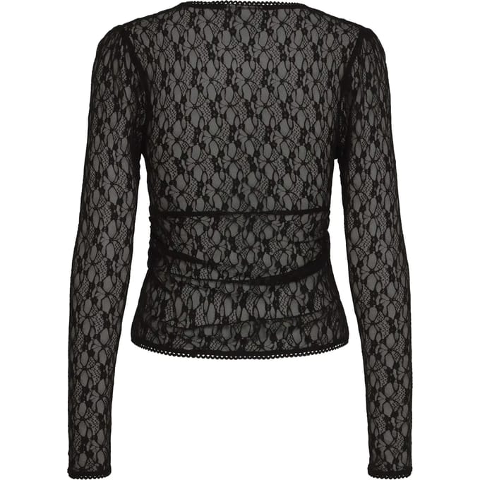 Dames-T-shirt met lange mouwen Ichi Lacey 2