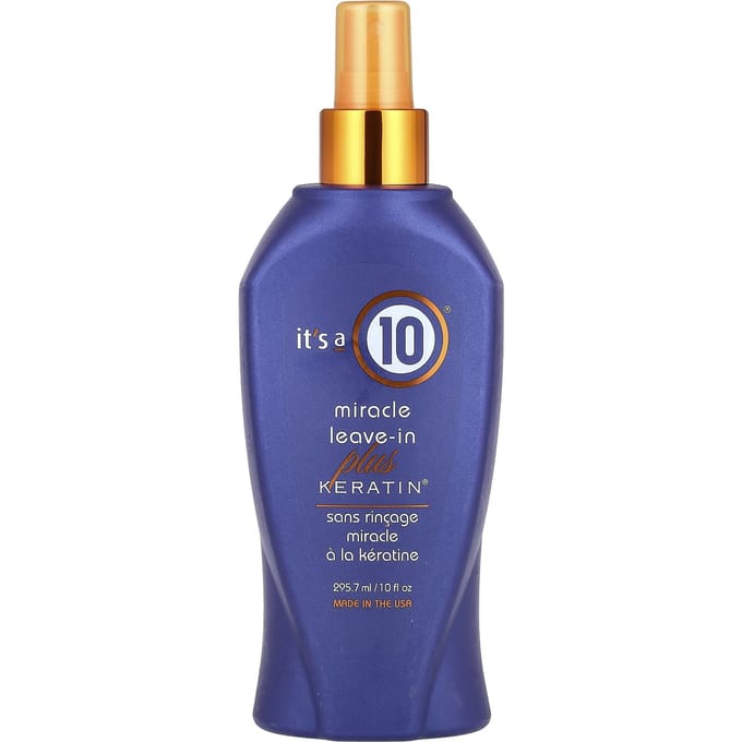 C'est un 10, Miracle Leave-In Plus Keratin®, 10 fl oz (295,7 ml) blue