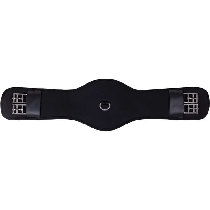 QHP - Dressuursingel Memory - maat 75cm - Zwart