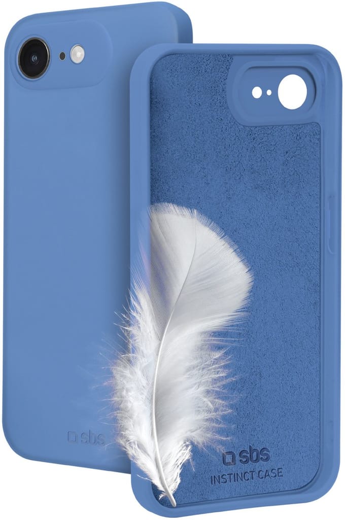 sbs mobile Cover Apple iPhone 16e Blauw Stootbestendig