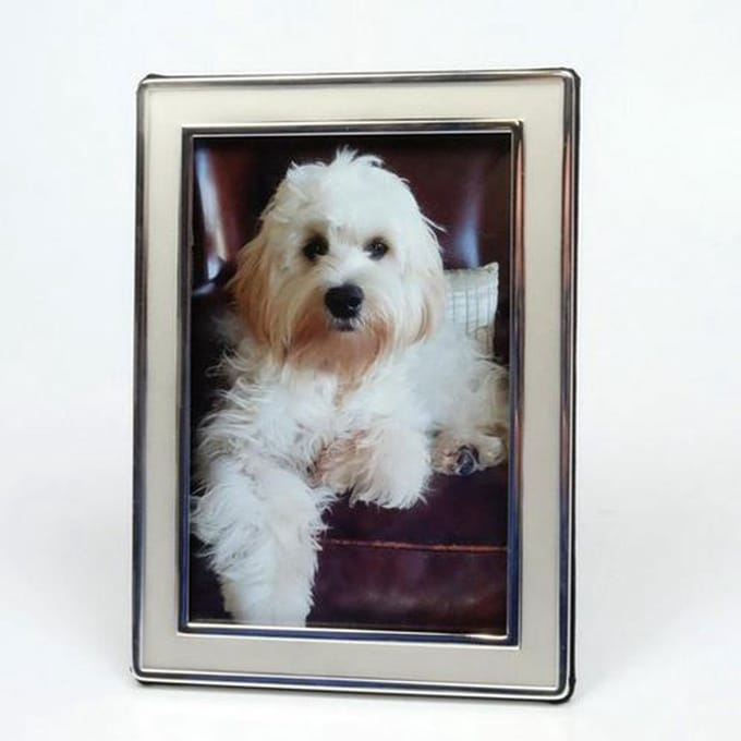 AL - Fotolijst - Glans/Mat Zilver - 9 x 13 cm
