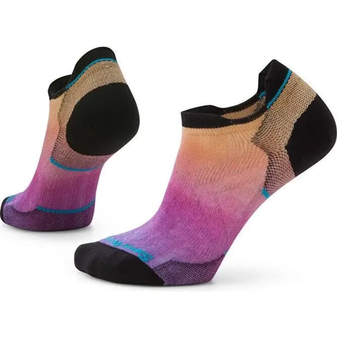 Dames sokken met ombre print Smartwool Zero Cushion Ombre Low Ankle