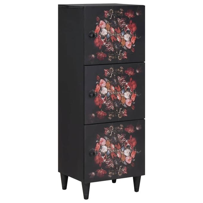 vidaXL - Opbergkasten - Multikleur - 40 - x - 33,5 - x - 110 - cm - Massief - Mango - Hout