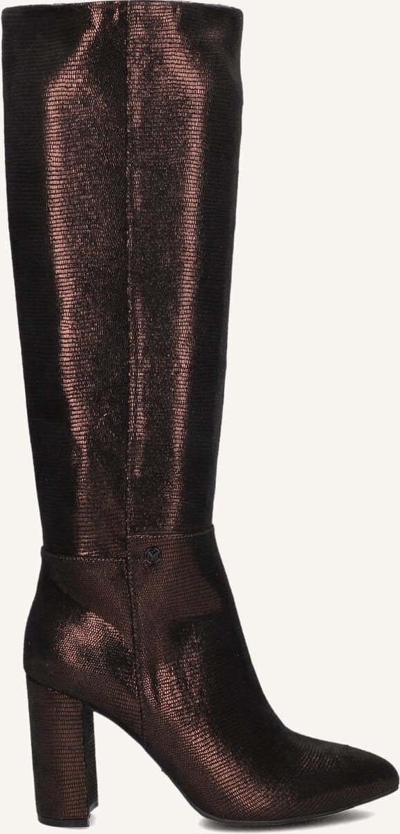 Mexx Krystal Indy Laarzen - Textiel - Dames - Bronskleurig - Maat 41