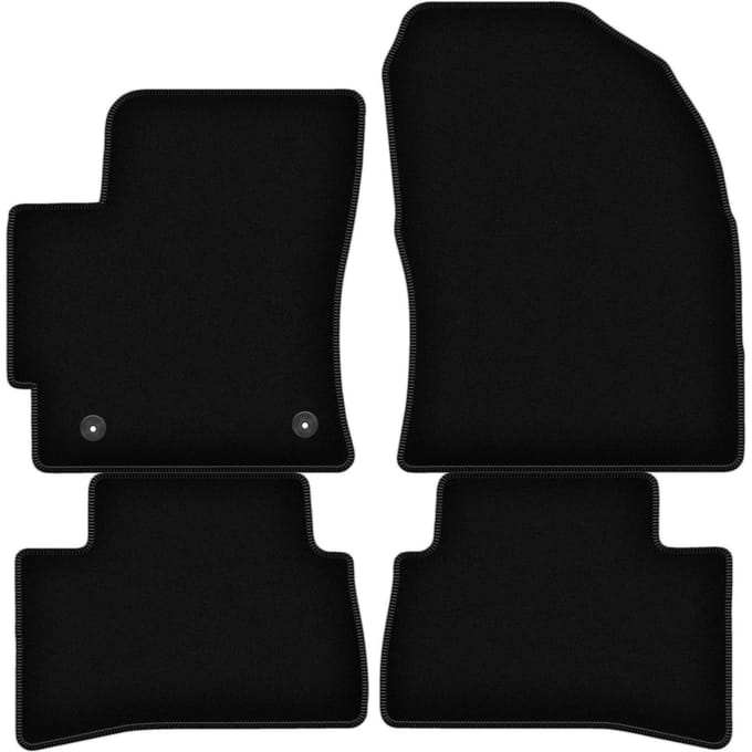 Wielganizator WLG-BASIC Serie - Velours Automatten - Zwart - Toyota Corolla Cross SUV