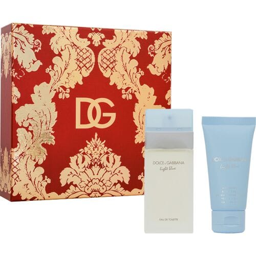Dolce & Gabbana - Light Blue EDT 50 ml + Body Cream 50 ml - Geschenkset Dames