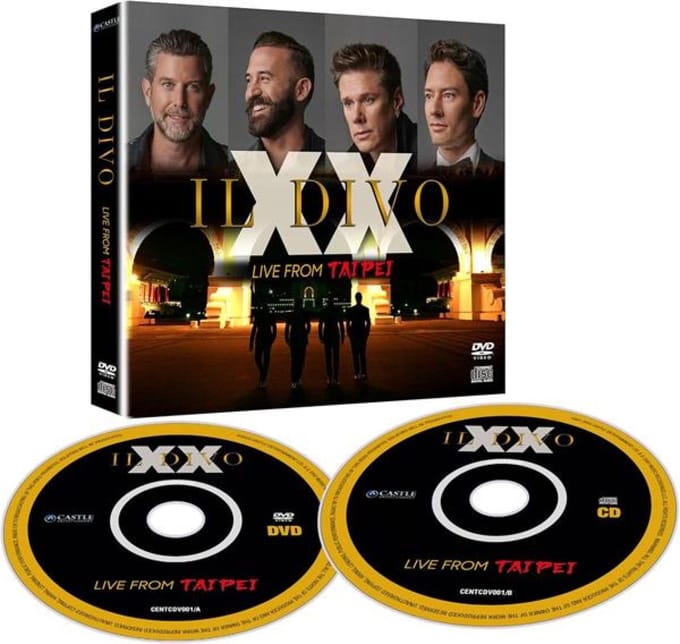 Il Divo: XX - Live from Taipei (CD + DVD)