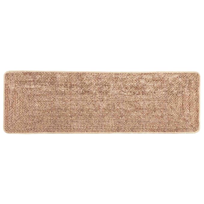 vidaXL - Tapijt - Runner - MARSA - Geel - 50 - x - 150 - cm - Polyester - en - PVC