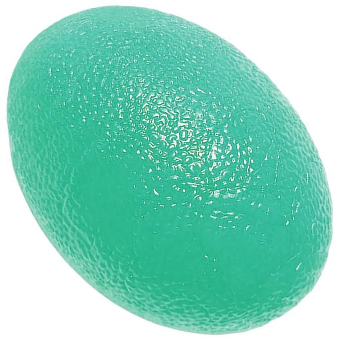 Handknijpbal Silicone Vingeroefenaar Versterkende Knijpbal voor Stress Spanning Verlichting Groen groen