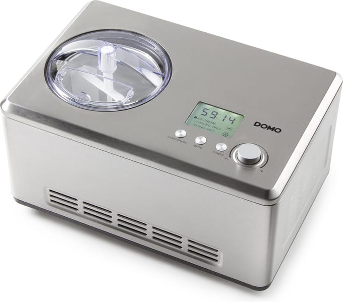 DOMO DO9201I Zelfvriezende IJsmachine - 2L - Compressor - RVS