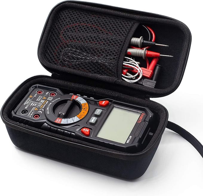 Draagtas en Beschermhoes voor Multimeter HT118A - Met Netvak