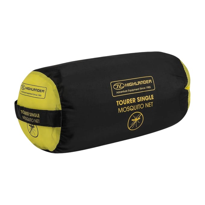 Highlander Muskietennet Tourer single 1-persoons - extra fijn