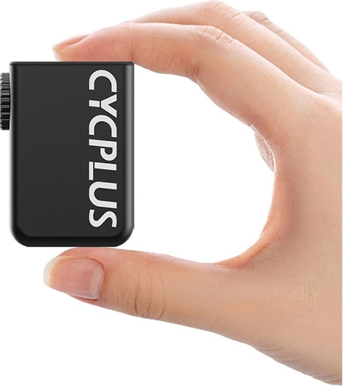 CYCPLUS Tiny Cube - Draagbare Elektrische Luchtpomp voor Fietsbanden | 100 PSI | Voor Presta & Schrader | Compact & Oplaadbaar
