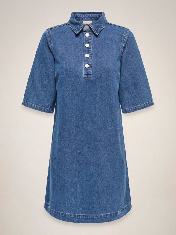 JdY Denim jurk JDYBELLA Midi-jurk