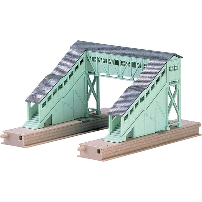 TOMIX N-schaal Houten Viaduct 4004 Spoorwegmodel S white