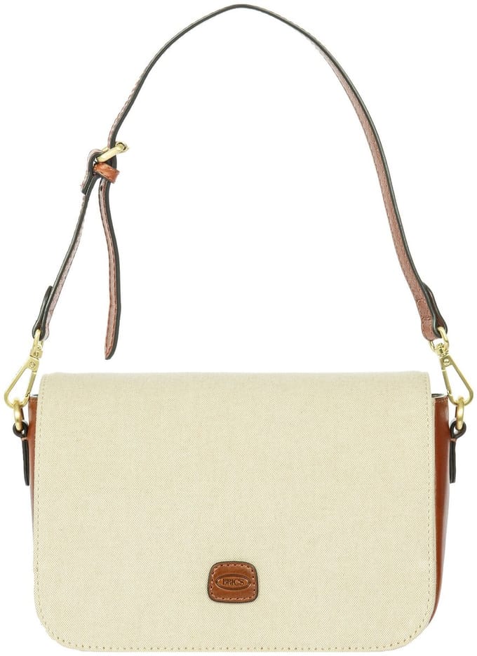 BRIC'S schoudertas Volterra Trama Messenger Bag Cappuccino beige