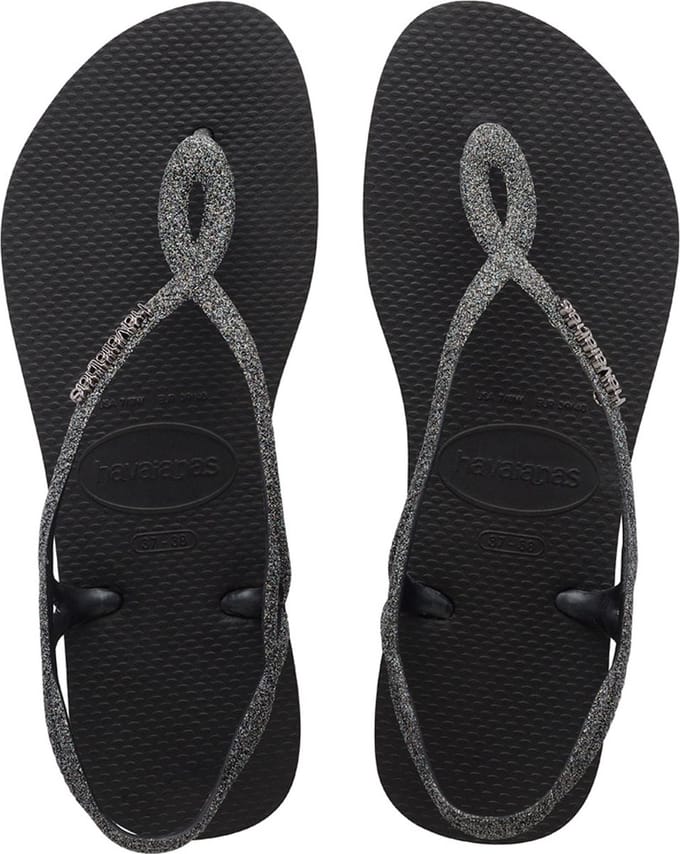 Havaianas Luna Premium II Slippers - Zwart - Grijs