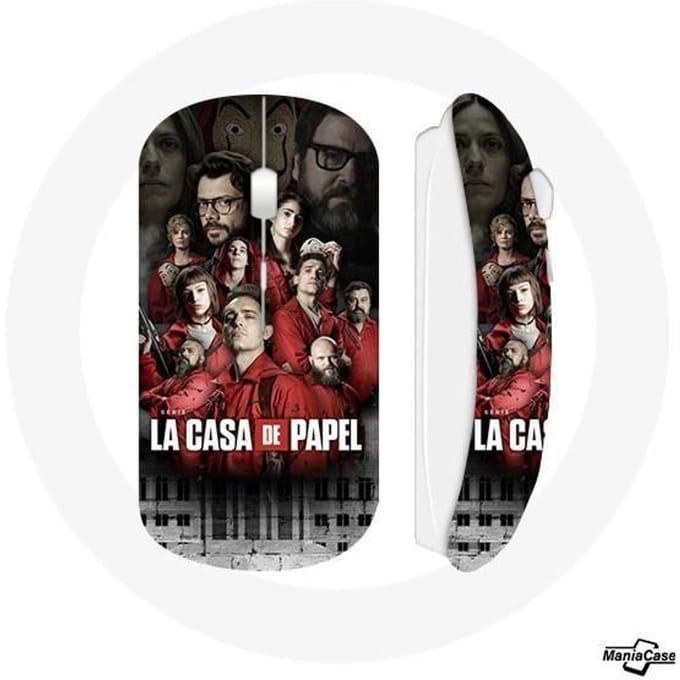 Draadloze muis La Casa De Papel-bemanningen