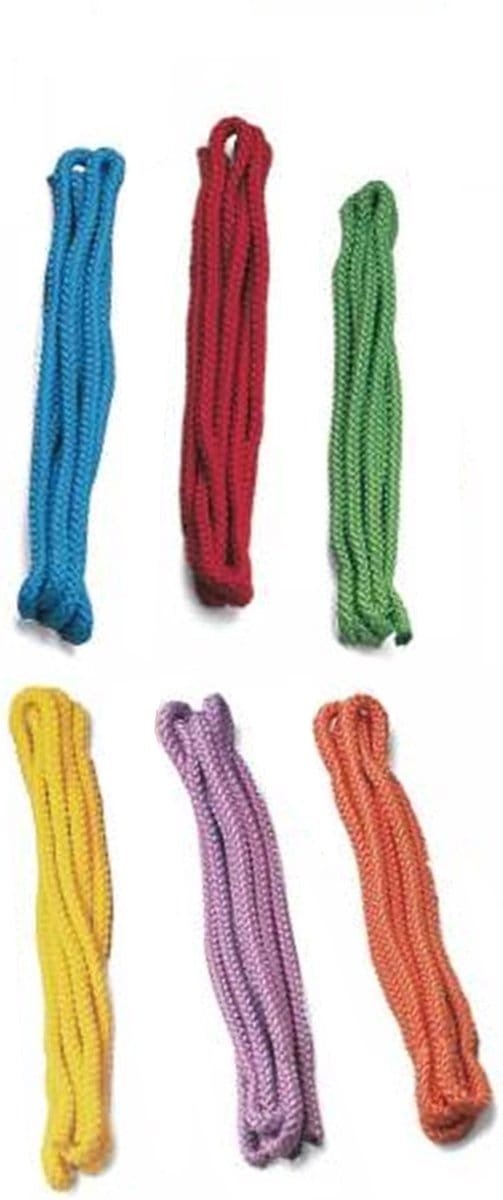 MDsport - Springtouw - 8 meter - Set van 6 - 6 kleuren