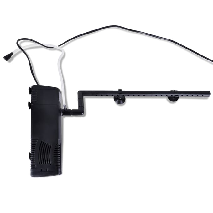 vidaXL - Aquarium - Filter - Pomp - met - actieve - koolstof - 800L/u