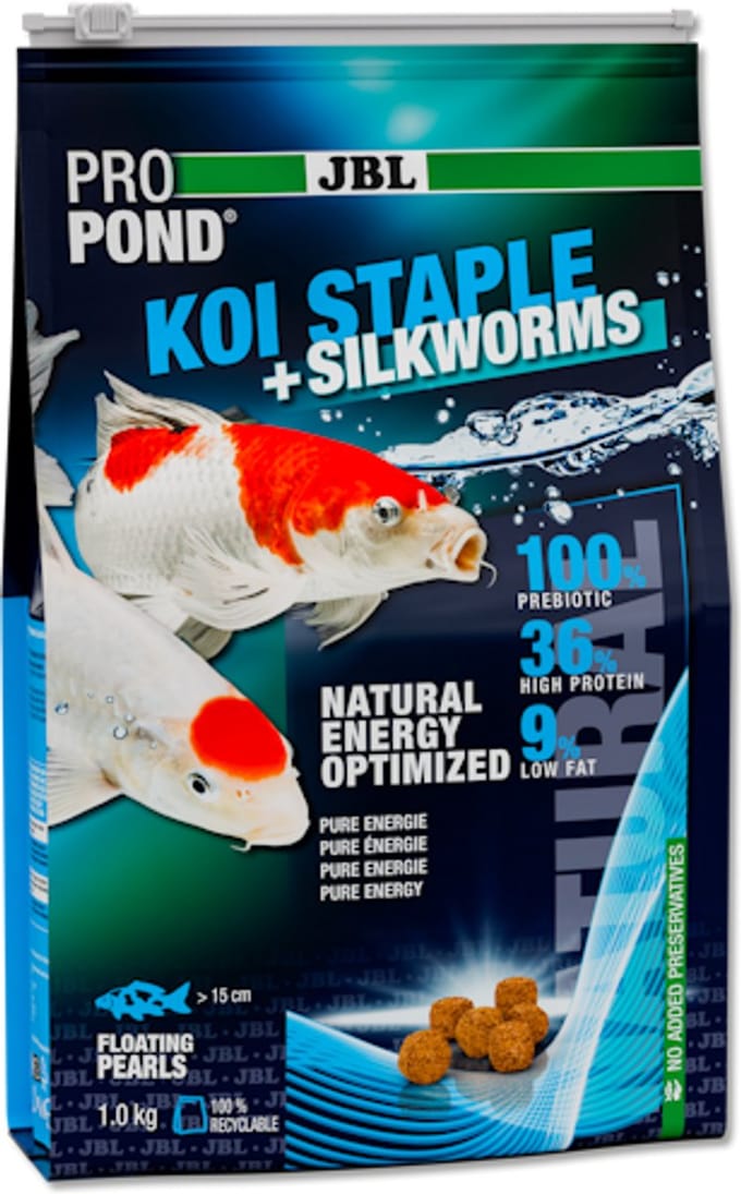 JBL ProPond Koi Staple+Silkworms 1KG