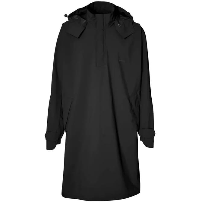 Basil Mosse Regenponcho - Unisex - Zwart - Maat M/L