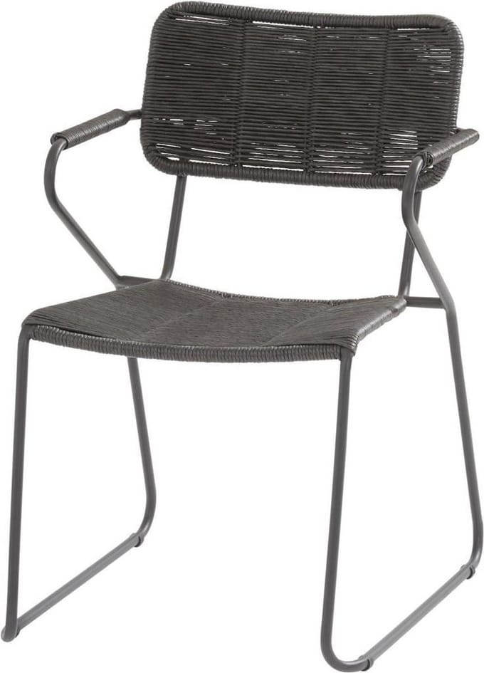 Swing stapelbare dining stoel antraciet rope Taste 4SO  - 1 stuk