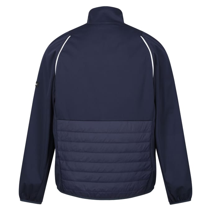 Regatta Heren Steren Hybride Zachte Shell Jas (Marine/gevaarlijk rood)