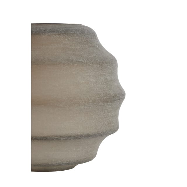 Light & Living - Vaas NAYORO - Ø32.5x29cm - Bruin