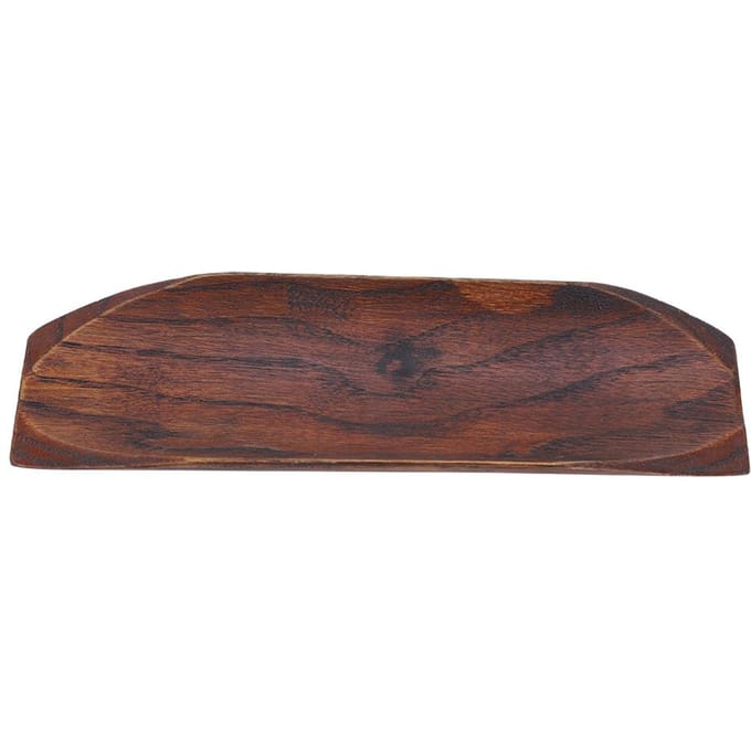 Elegante Sushi Schaal Snacks Salade Desserts Houten Container Thuis Restaurant Serveerschaal black