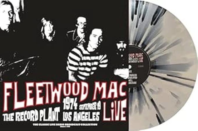Live at the Record Plant 1974 - White/Black Splatter Vinyl