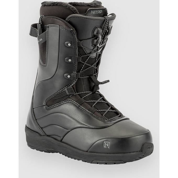 Nitro Crown TLS 2026 Snowboard Schoenen zwart