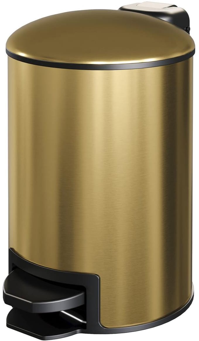 Brauer Pedaalemmer - 3 Liter - Goud Geborsteld