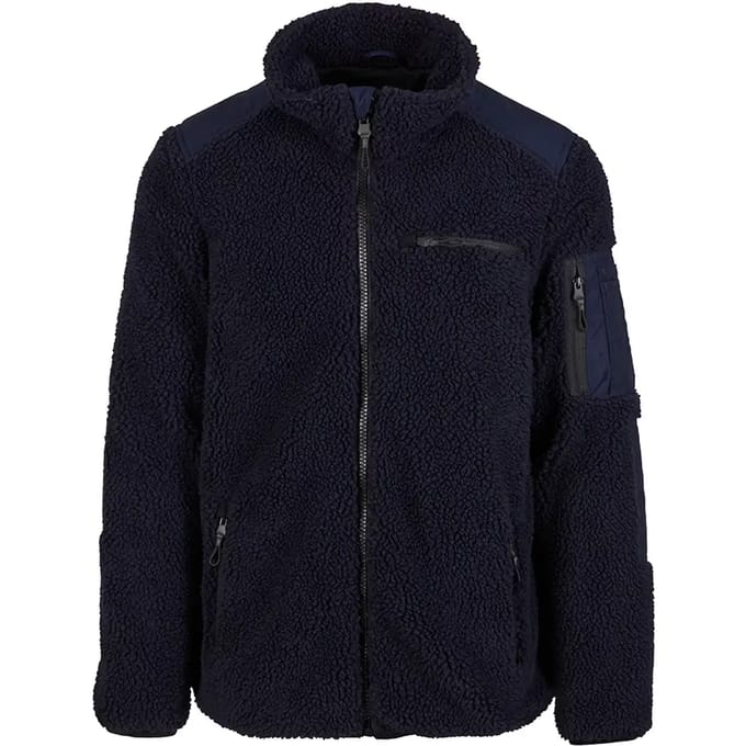 Brandit - Ramble Teddyfleece Jacket - M - Blauw