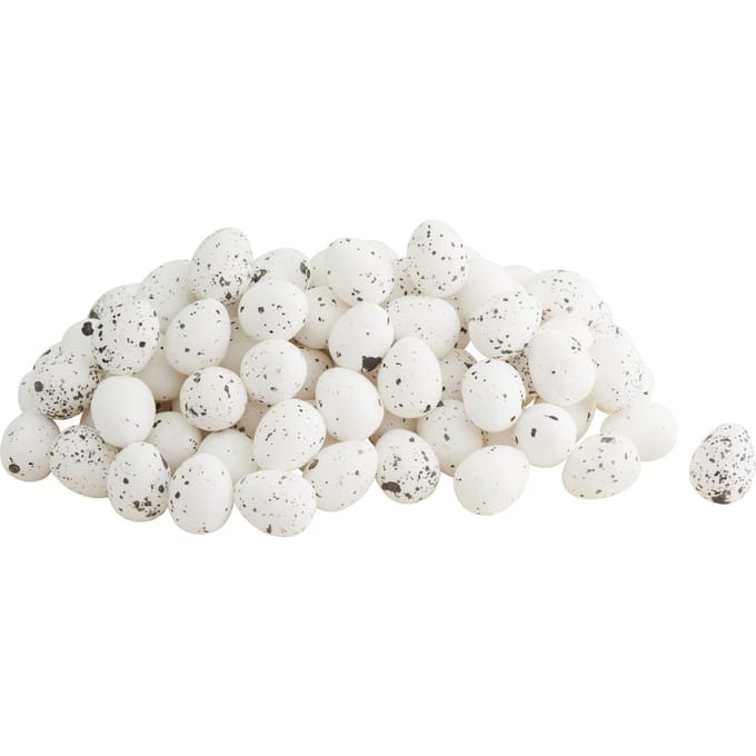 VBS Decoratief eieren "Gespikkeld", 1,8 cm, 100 stuks